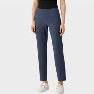 Eileen Fisher Washable Stretch Crepe Pants size Large - Ocean